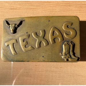 Texas Vintage Belt Buckle